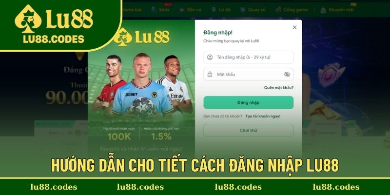 Các bước thao tác thành công